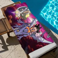Toalla De Playa Grande Clásica Daima Deporte Quick Dry Para Baño Piscina Viaje Gimnasio Camping Estilo D-Dragon B-Ball Material Poliéster 100% - details 4