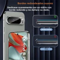 Protector De Pantalla De Vidrio Templado 4en1 Para Google Pixel 9 pro XL 9 8 pro 8a 8 Compatible Con Cámara Protector De Película - details 2