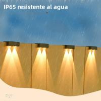 Lámpara De Pared Solar Impermeable Para Jardín Y Exterior 1/2/6 Piezas Iluminación Fuerte Spotlight Instalación Auto Contenedora LED VENUSWING - details 3