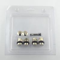 7 Pcs/Set Tapones De Válvula De Neumático Para Ruedas De Coche Universal Oculto Montaje En Fondo Capas De Metal Cobre - details 2