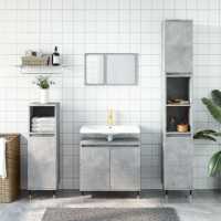vidaXL Armario de baño madera de ingeniería 58x33x60 cm en color Roble Sonoma/Roble artisan/Madera antigua y más | almacenamiento funcional diseño moderno para baño dormitorio sala - details 7