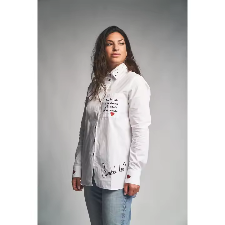 Camisa blanca - Anabel Lee - Mi Mundo - 1