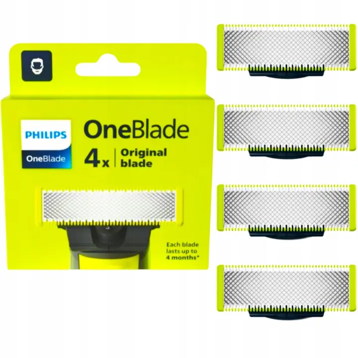 Philips Oneblade - Recambio Cuchillas Acero Inoxidable X2 - 1