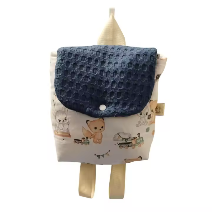 Mochila guardería unisex para niños y niñas - Bebitos - Ideal para llevar al colegio, excursiones y actividades al aire libre - Con diseño práctico y espacioso - 1