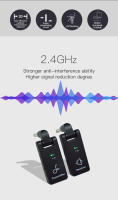 Sistema De Transmisor Recibidor Inalámbrico Para Guitarra M-VAVE WP-8 2.4G 4 Canales Recargable Accesorio De Guitarra - details 3