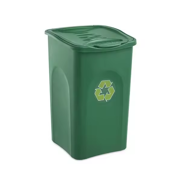 Papelera STEFANPLAST Begreen 50lt Verde - 1