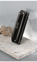 Harmonica JDR Ninja Clave De C Blues Mini Harpa 10 Agujeros 20 Notas Musical Con Estuche Para Adultos Y Niños Principiantes Profesionales - details 15