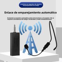 Sistema De Micrófono Inalámbrico 160 Pies Rango 2.4G Doble Cabeza Para Karaoke Amplificador De Altavoz PA Sistema De Yoga Enseñanza - details 4
