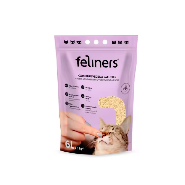 FELINERS Maíz 3kg (6L) - 1