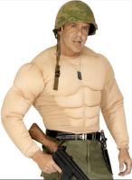 Disfraz de Pecho Musculoso Widmann para Adultos - Realista y Cómodo - details 0