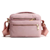 Bolso De Hombre Impermeable Para Mujer Bolso Cruzado Bandolera Multifuncional Estilo Casual Material Nylon Con Forro De Poliéster - details 0