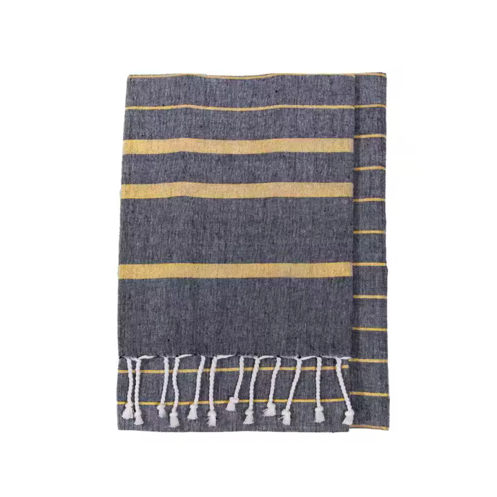 SUN & SURF Fouta de Playa Individual 100% Algodón 90x170 cm - Toalla Ligera y Versátil Tipo Pareo - 1