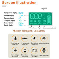 Cargador De Batería De Coche Inteligente 12V 6A Carga Rápida Con Pantalla LCD Reparación De Pulso Para Baterías AGM GEL Y Lead-Acid Ciclo Profundo - details 10