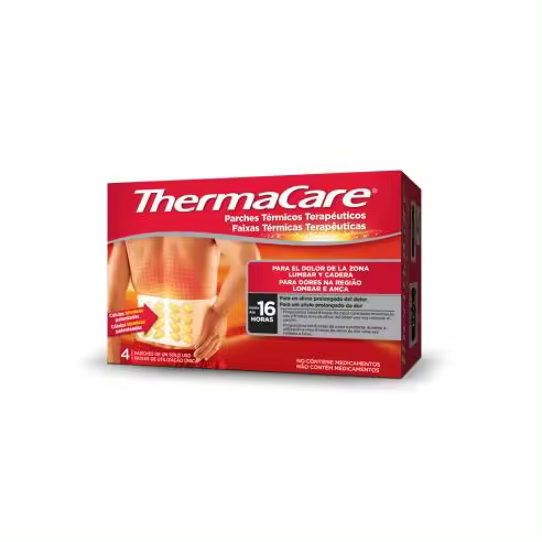 THERMACARE PARCHE TERMICO LUMBAR 4 UNI - 1