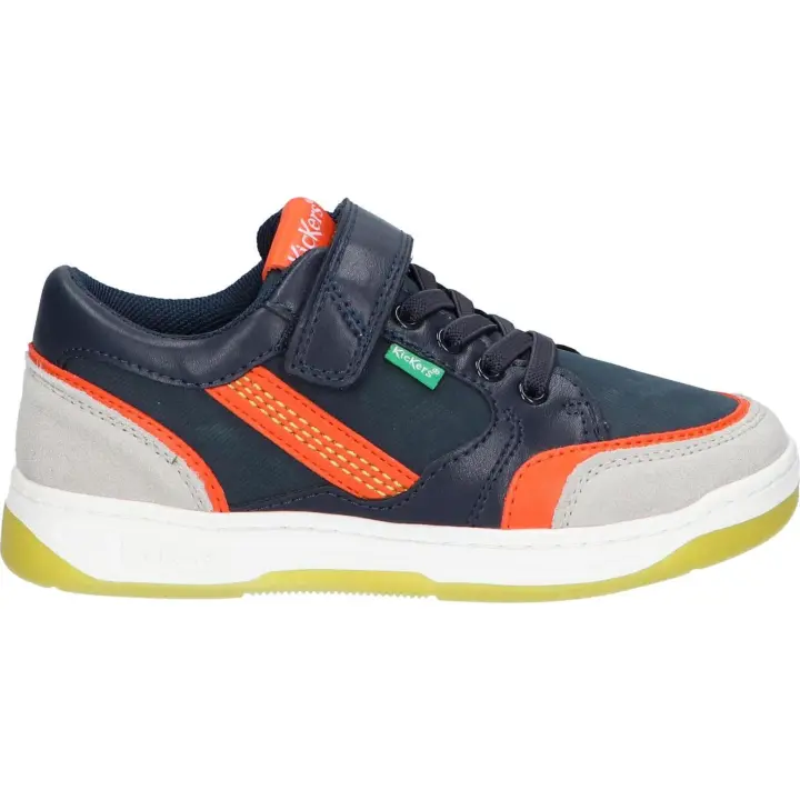 Deportivas de Niña y Niño KICKERS 928541-30 KOUIC 102 MARINE GRIS ORA - 1