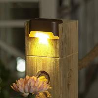 Lámpara Solar LED Para Escaleras 2PS Iluminación Exterior Impermeable Para Paredes Jardines Vallas Y Paredes De Fences Decorativas - details 1