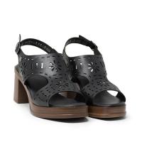 REFRESH 172852 04 Sandalias plataforma mujer 35841 25V SANDALIA T PICADA NEGRO - details 0