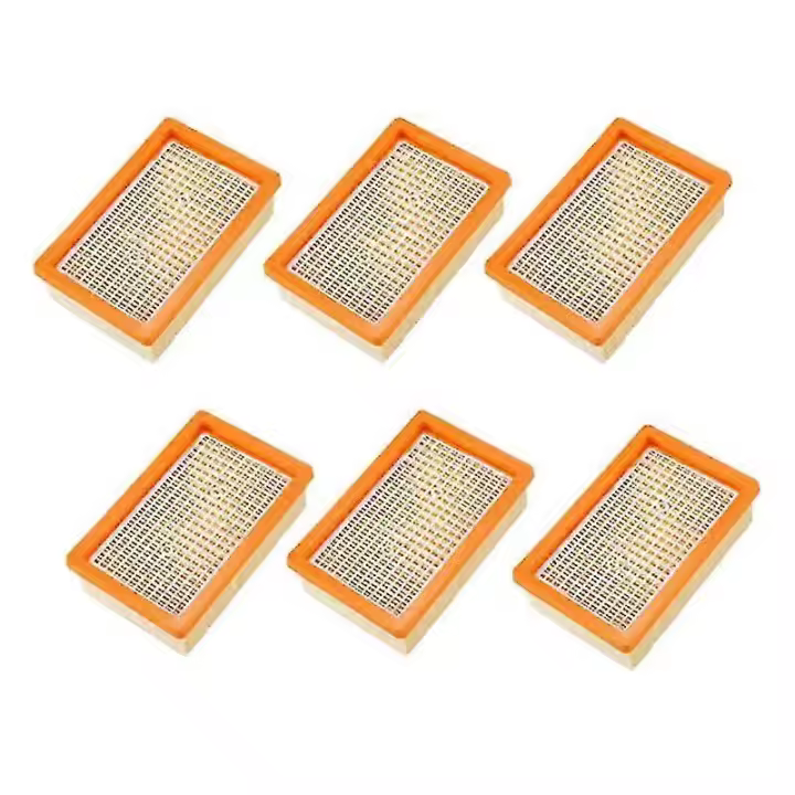 6-pack Filter For Mv4 Mv5 Mv6 Wd4 Wd5 Wd6 Vacuum Cleaner, Liver Filter - 1
