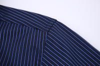 Camisa De Negocios Casual Para Hombre Tallas Grandes 9XL 8XL 7XL 6XL 5XL Cuello En V Malla Larga Manga Estilo Clásico Rayada Para Eventos Sociales Y Viajes - details 9
