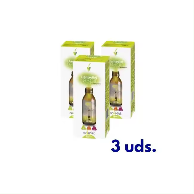 Novadiet Pack 3 Llantediet Respir 250 Ml - Hierbas y Medicina Tradicional - 1