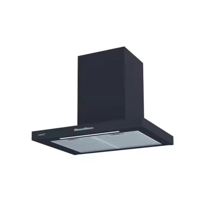 Campana Decorativa CATA SYGMA 7010 BK – 70 cm, 802 m3/h, Clase A, Soft Touch - 1