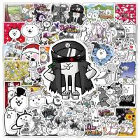 Pegatinas the Battle Cats 10/30/50PCS Dibujos Animados Divertidos Para Laptop Teléfono Guitarra Bicicleta Patineta Scrapbooking Decales PVC - details 1