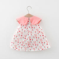 Vestido De Verano Para Bebé Niña Con Diseño De Conejito De Peluche Vestido De Princesa Sin Mangas A-LINE Para Recién Nacidos De 0 a 3 Años - details 2