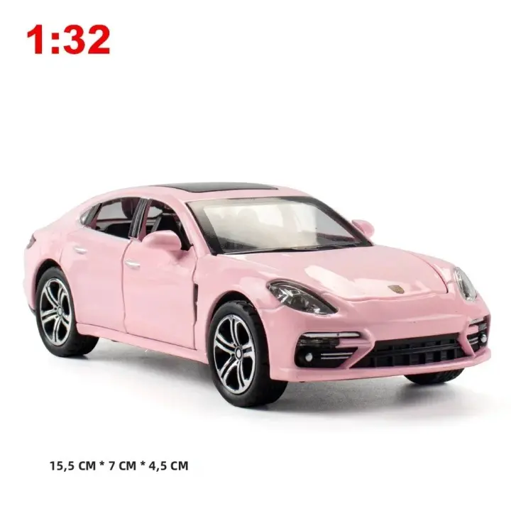 Modelo De Coche Simulación Porsche Panamera 1:32 Hecho a Mano En Metal Juguete Para Niños Vehículo De Coleccionista - 1