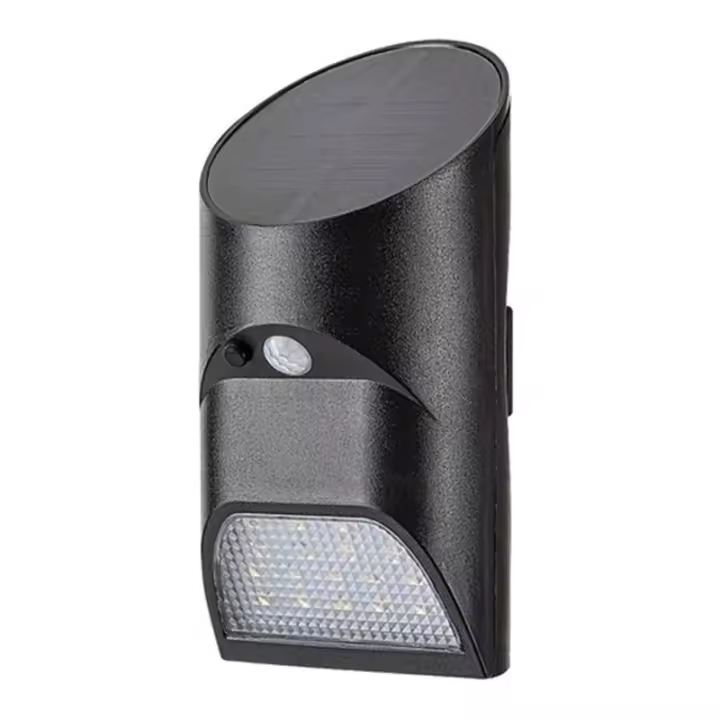 Aplique Solar LED 3,6W 4000K Negro Interruptor IP44 SEPIK 4000K RABALUX - 1