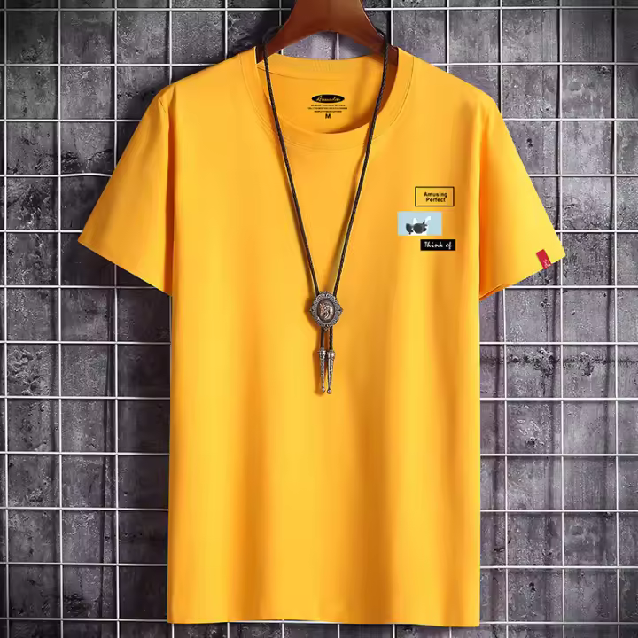 Camiseta Para Hombre 2022 Nueva Moda Fitness Blanca O-Neck Talla Oversize S-6XL Camiseta Casual De Verano Manga Corta Cuidado Con Químicos - 1