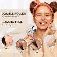 Herramienta De Masaje Gua Sha Con Bola De Rodillo Para Masaje Facial Y Corporal Herramienta De Levantamiento De Piel Y Acondicionamiento De Cutis - details 0