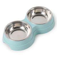 Tazas De Alimentos Y Agua Para Mascotas Doble Acero Inoxidable Alimento Y Agua Para Perros Gatos Pupusas Suministros De Alimentación Accesorios Pequeños Para Perros - details 3