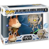 Funko Pack Exclusivo Jar Jar Binks General Grievous  Clone Wars     Star Wars  Funko Pop Vinyl - details 1