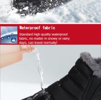 Botas De Nieve Para Mujer Botines De Invierno Con Plush Impermeables Y Antideslizantes Zapatos De Plataforma Unisex Con Tacón Bajo - details 4