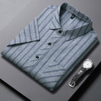 Camisa De Verano Para Hombre Casual Con Mangas Cortas Y Estampado Resistente a Arrugas Cómoda Versátil Para Todas Las Estaciones - details 5