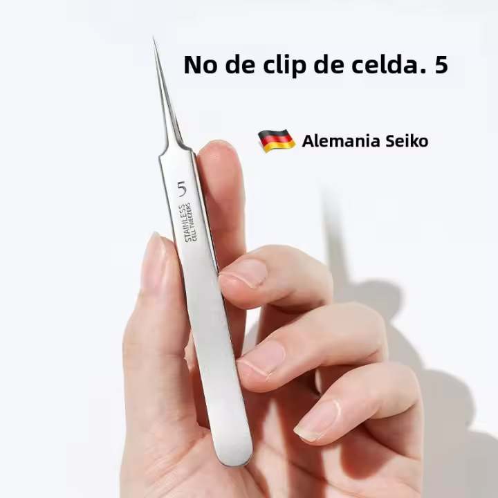 Aguja De Acné Ultrafina Alemana Número 5 Para Quitar Puntos Negros Y Células Muertas Herramienta Especial De Belleza Para Salón De Belleza - 1