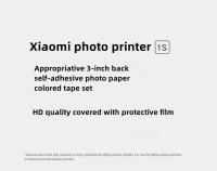 Papel Original Para Impresora Fotográfica Xiaomi 3 Pulgadas Compatible Con Xiaomi Mijia Y Xiaomi Printer 1S Color Coated - details 1
