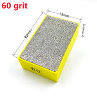 Pads De Pulido De Mano Con Diamante Para Azulejos Vidrio Bloque De Molienda De Piedra Mármol Cerámica Disco De Pulido Herramientas De Abrasivo - details 0