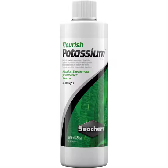 Seachem Laboratories Inc Suplemento de Potasio Flourish Potassium 500ml - Para Acuarios Plantados - Evita el Amarilleo de Hojas - Seachem - 1