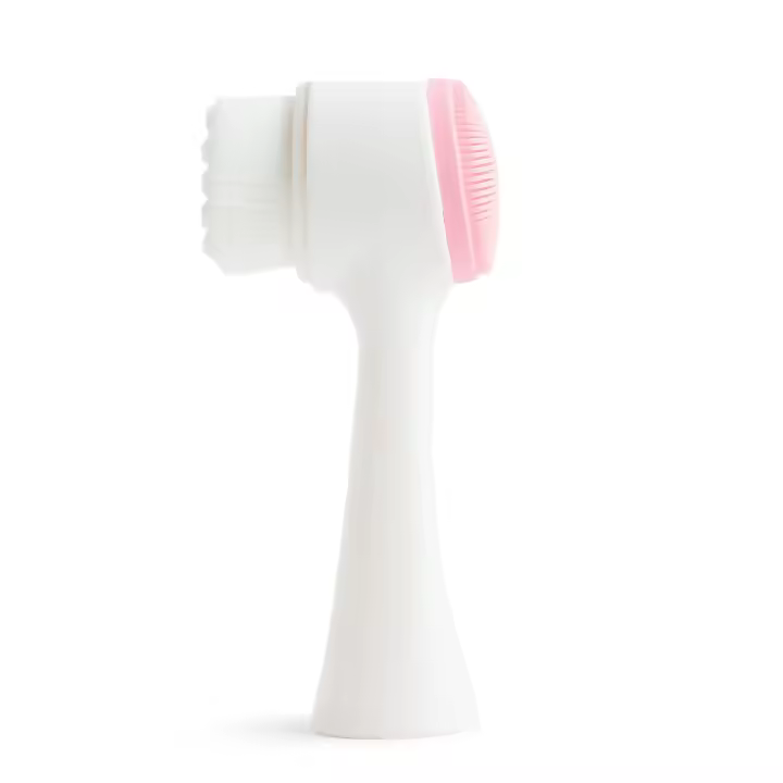 DAM. Cepillo facial de silicona multifunción de doble cara para masaje y limpieza profunda. 6x3x13 cm - 1