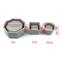 Moldes de silicona para macetas de hormigón, moldes para macetas de cemento para flores, decoración del hogar, decoraciones de jardín - details 2