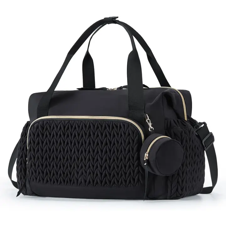 Bolsa de pañales para bebé, bolso de mano de gran capacidad, Bolsa de pañales de viaje, Bolsa de hospital para Nacimiento con Bolsa para Chupete - 1