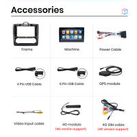 AWESAFE inalámbrico CarPlay Android Auto Radio para ford focus 2 Mk2 2004 2005 2006 2007 2008 2009 2010 2011 coche reproductor multimedia GPS 2 din autoradio volante controles RDS Bluetooth - details 22