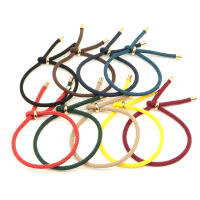 Pulsera Minimalista Milan De Hilo Ajustable Para Hombre Y Mujer En Colores Negro Y Rojo Regalo Para Parejas Pulsera De Amistad Brazalete - details 1