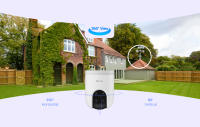 Ezviz H8B POe 2k Cámara de vigilancia externa Movimiento horizontal y vertical Alimentación a través de Ethernet Visión panorámica Seguimiento automático Detección de personas Visión nocturna a colo Defensa activa Diseño resistente a la intemperie - details 1