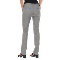 MET-Pantalón largo de corte recto 70DBF0028 para Mujer