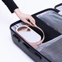 Organizador De Maquillaje Portátil Con Luz LED Y Espejo Toque Caja De Almacenamiento Para Cosméticos Organizador De Viaje - details 2