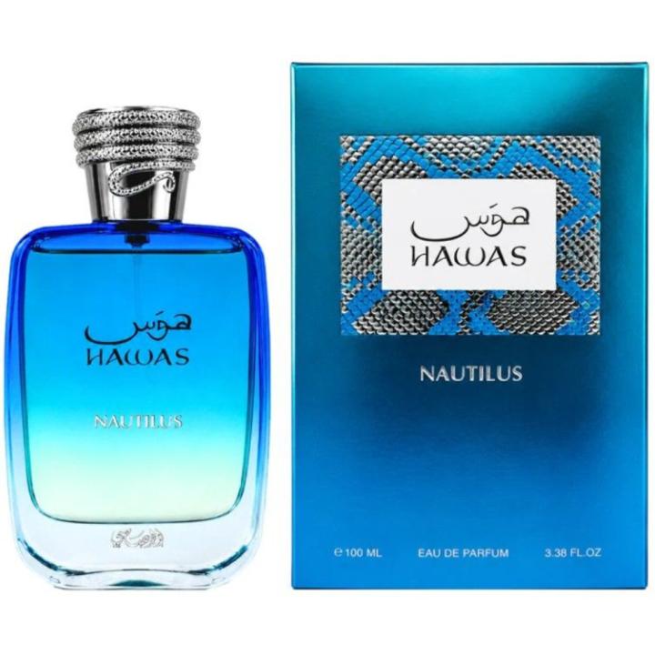 Perfume Arabe 100% original Hawas Nautilus Rasasi para hombre 100 ml – Fragancia Masculina Premium — oferta en Miravia