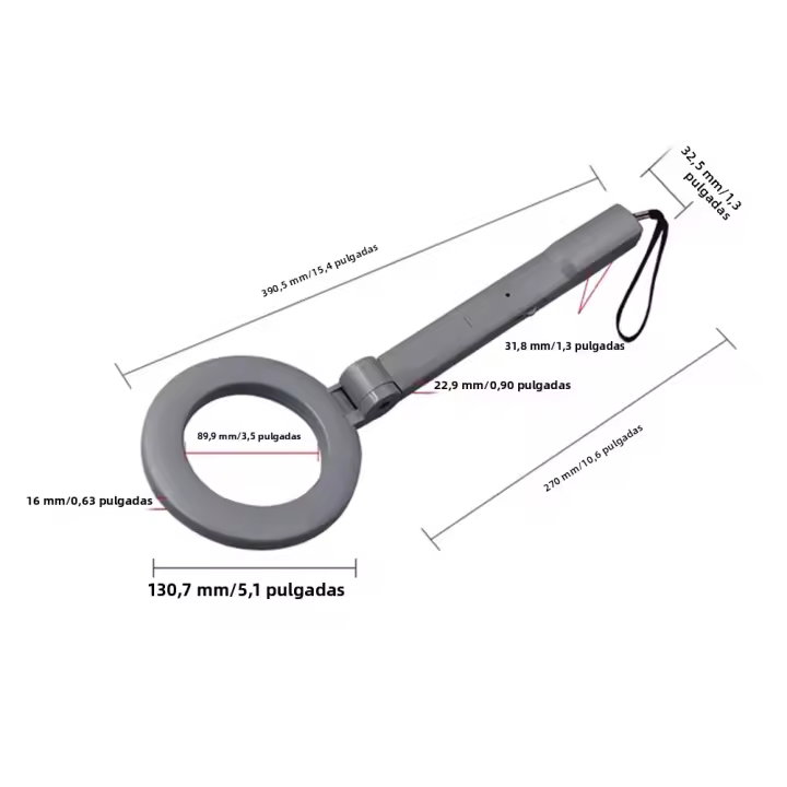 Detector De Metales LCD MD1008A Para Niños Juguetes De Búsqueda De Tesoros Y Mineros De Oro Adecuado Para Todas Las Edades - 1