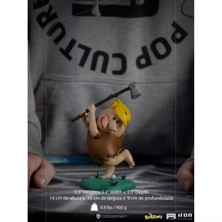 IRON STUDIOS THE FLINTSTONES BARNEY 1/10 STATUE - 1